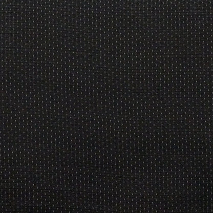 Heavy Duty Black Dot Fabric Stack Chair with Arms