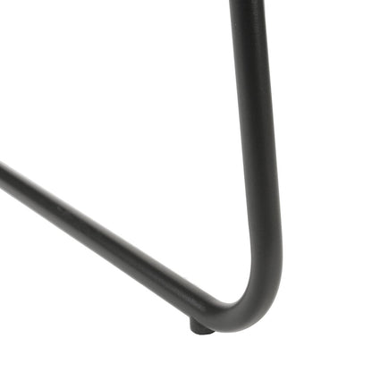 HERCULES 500 lb. Capacity High Density Gray Vinyl Stacking Chair with Sled Base