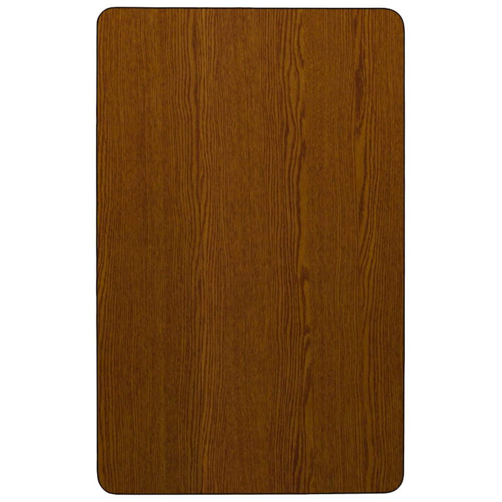 30''W x 48''L Oak HP Activity Table - Standard Height Adjustable Legs