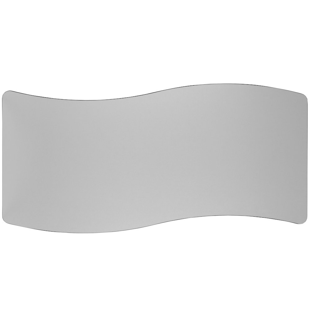 Mobile 26"W x 60"L Rectangle Grey Activity Table - Height Adjust Short Legs