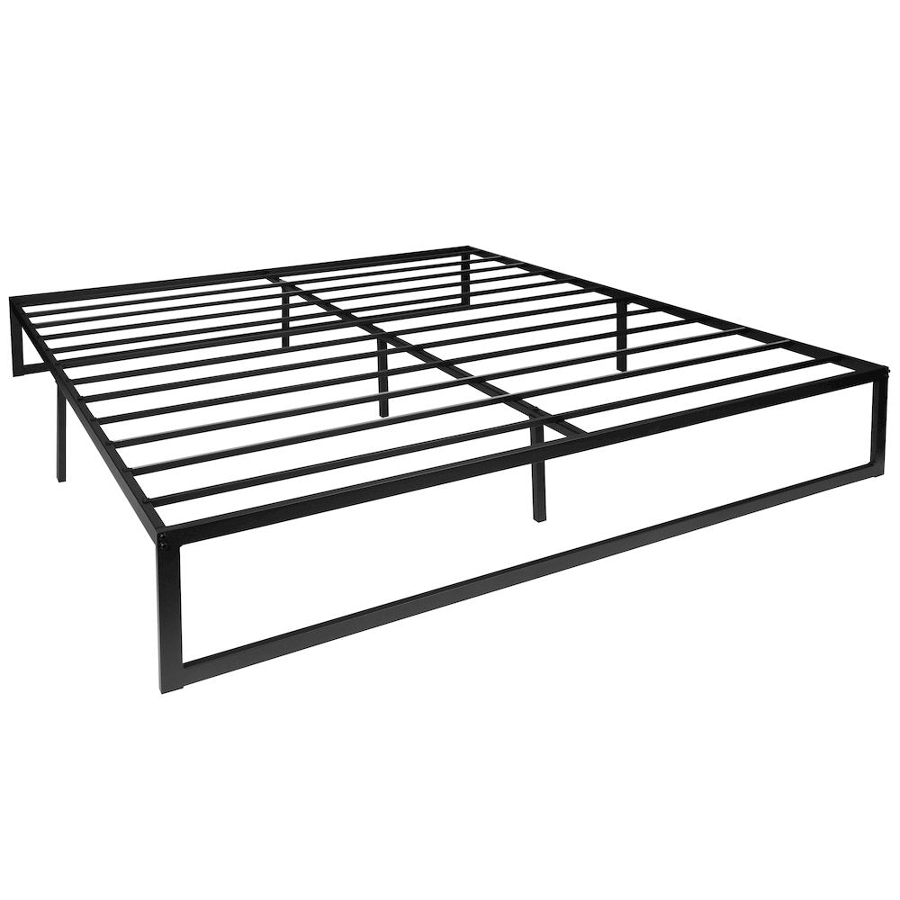 14 in Metal Platform Bed Frame - (King)