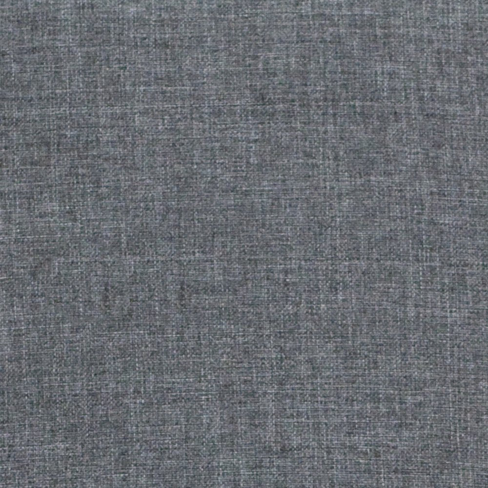 18.5''W Church Chair in Gray Fabric with Book Rack - Gold Vein Frame