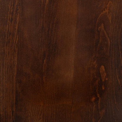 School House Back Walnut Wood Restaurant Chair