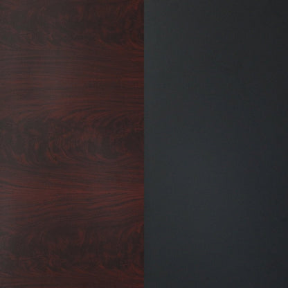 24'' x 30'' Rectangular Table Top with Black or Mahogany Reversible Laminate Top