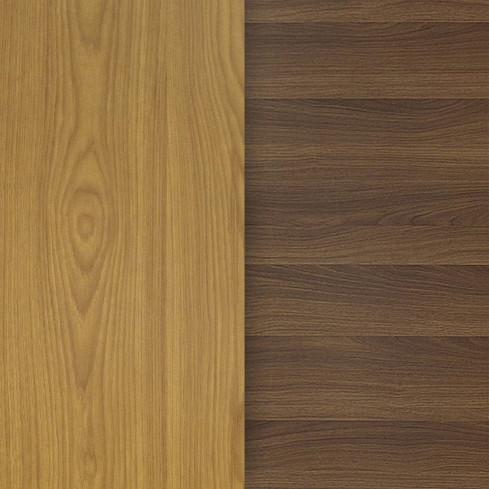 24'' Round Table Top with Natural or Walnut Reversible Laminate Top