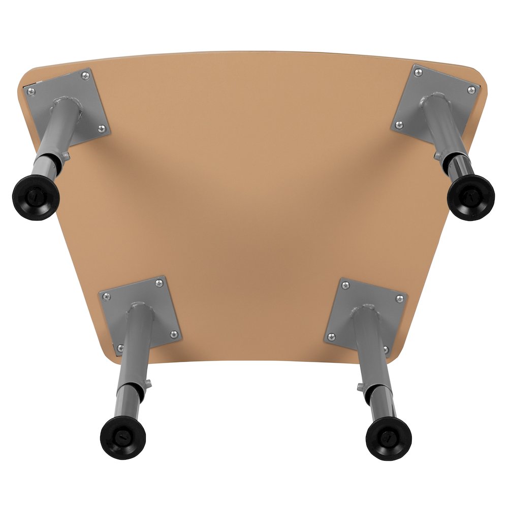 Hex Natural Collaborative Student Desk (from 22.3" to 34") - Home and Classroom