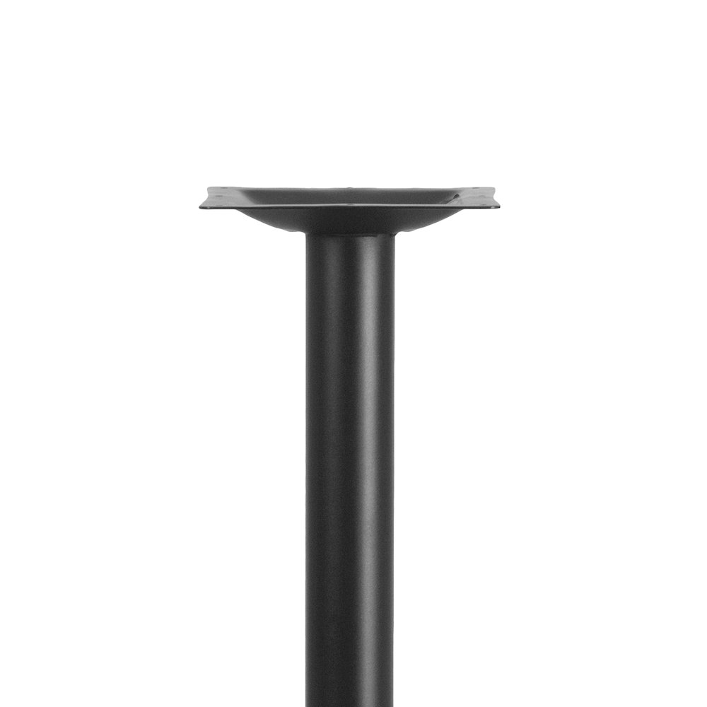30'' x 30'' Restaurant Table X-Base with 3'' Dia. Table Height Column