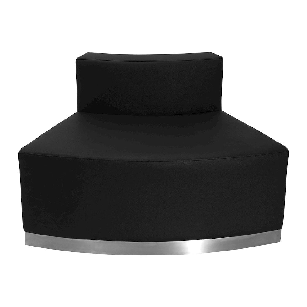 Alon Black LeatherSoft Reception Configuration, 3 Pieces
