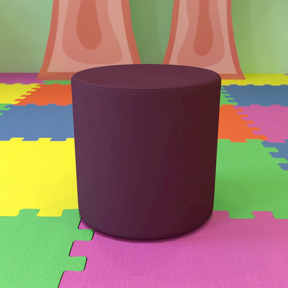 Soft Seating Circle for Classrooms and Common Spaces - 18" Seat Height (Purple)