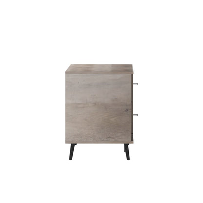 65" TV Stand for up to 60" TV's with Shelf and Storage Drawers, Walnut