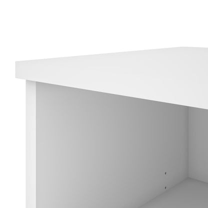 Bestar Pro-Linea 72W Credenza with 2 Drawers , White