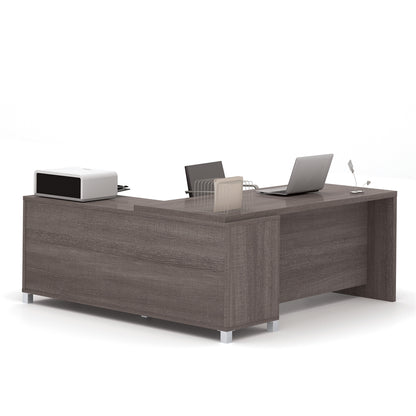 72W L-Shaped Office Desk
