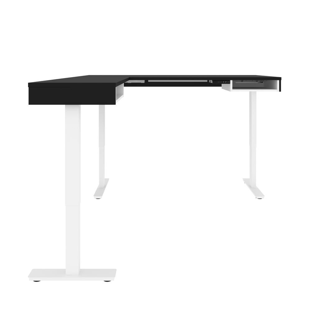 72W L-Shaped Standing Desk