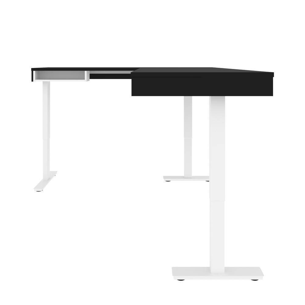 72W L-Shaped Standing Desk