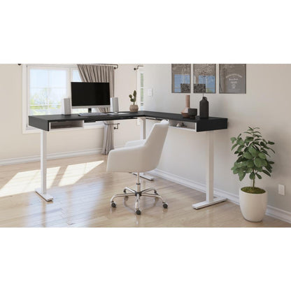 72W L-Shaped Standing Desk