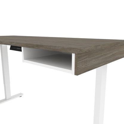 72W L-Shaped Standing Desk