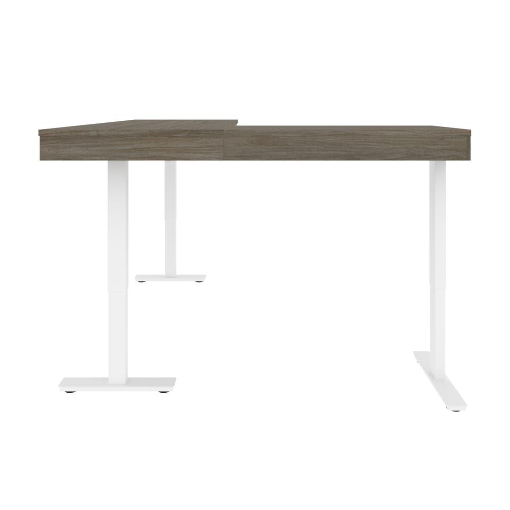 72W L-Shaped Standing Desk