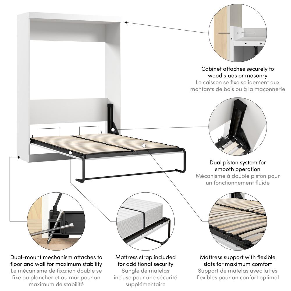 Nebula 59W Full Murphy Bed