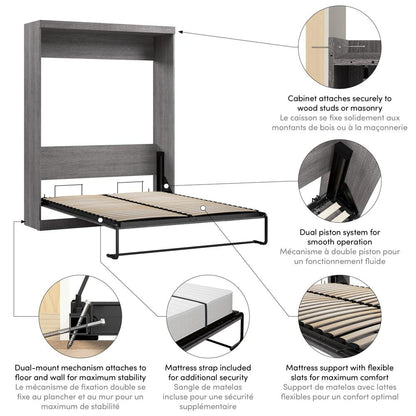 Nebula 65W Queen Murphy Bed