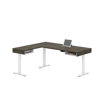 72W L-Shaped Standing Desk