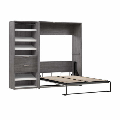Cielo Full Murphy Bed with Closet Organizer (89W)