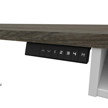 72W L-Shaped Standing Desk