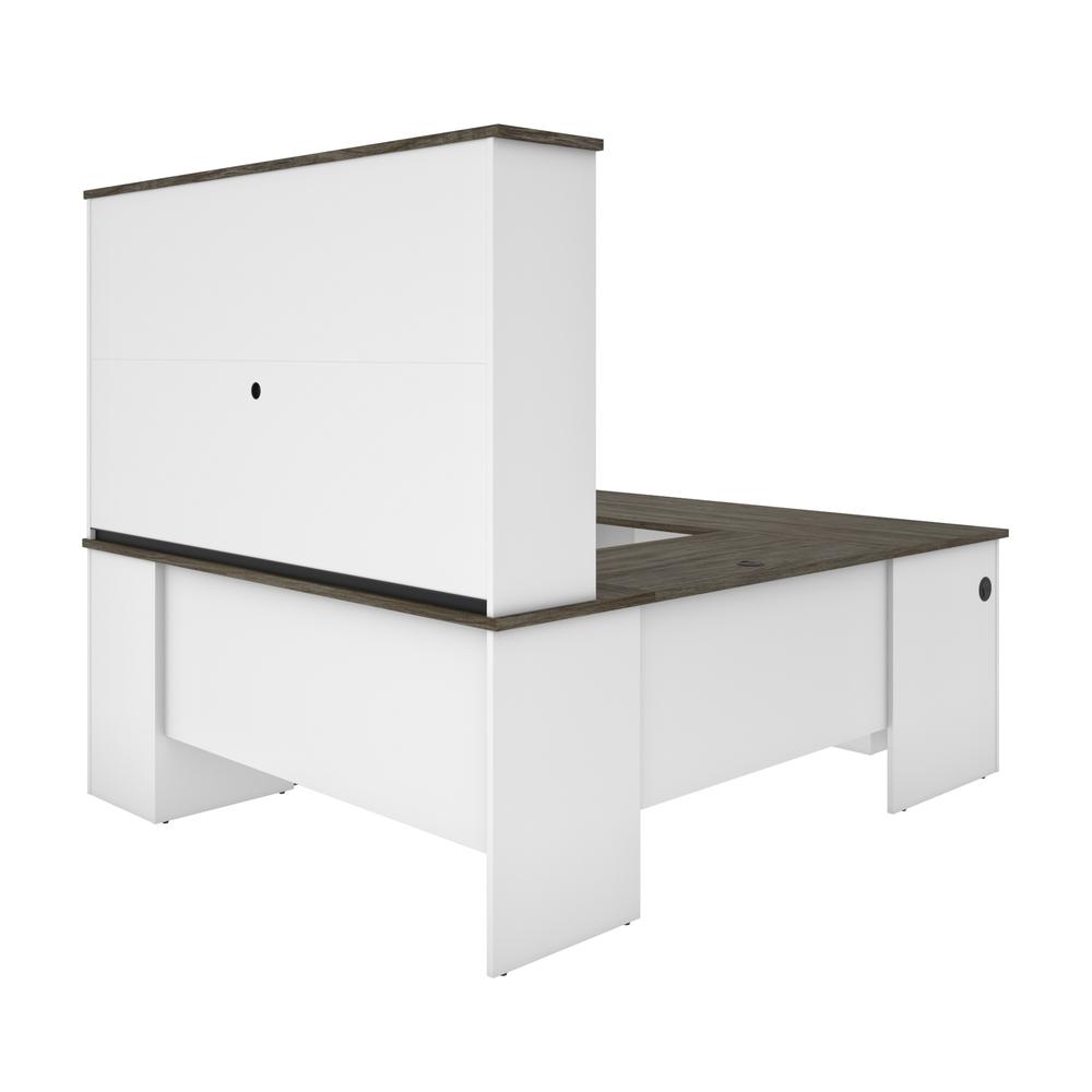 U or L-Shaped Executive Desk with Hutch