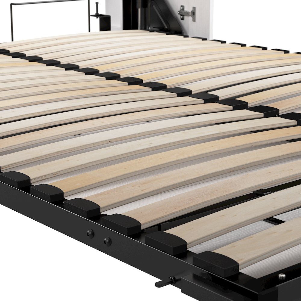 Key West Queen Murphy Bed and Closet Organizer with Drawer and Doors (94W)