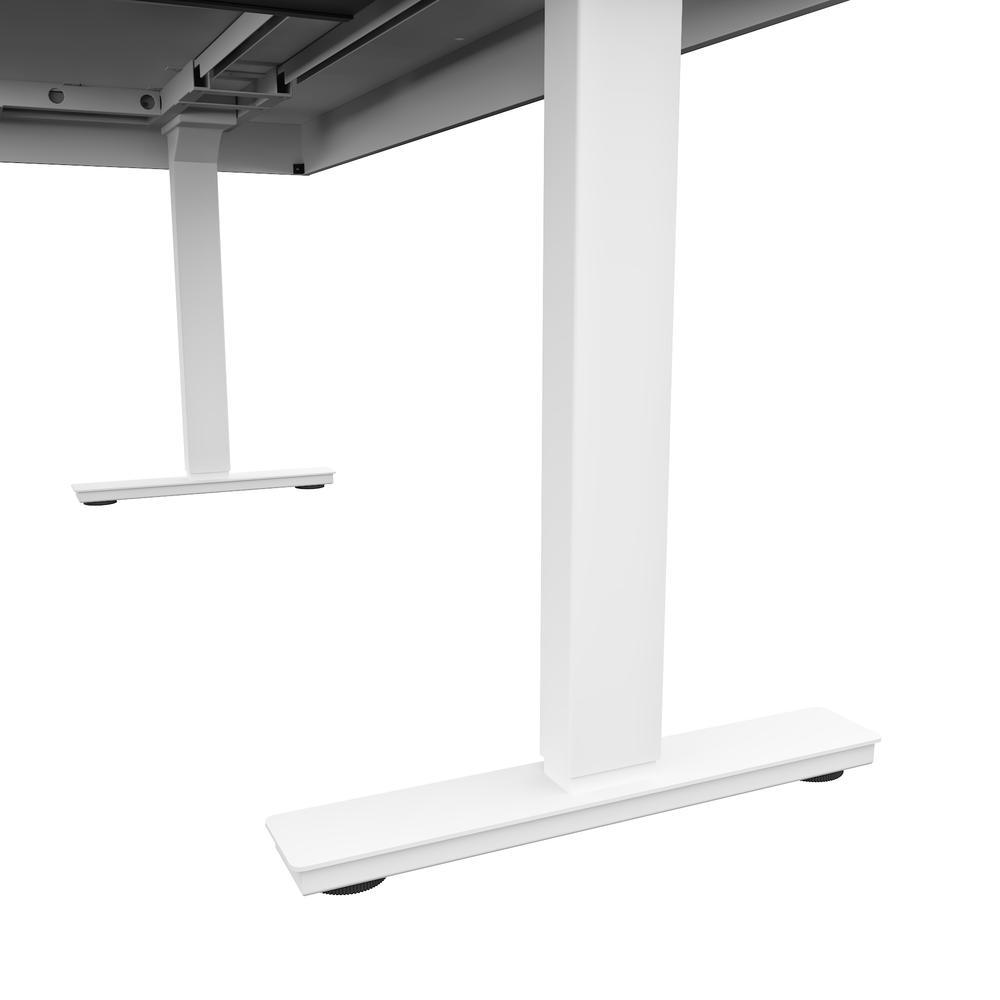 72W L-Shaped Standing Desk