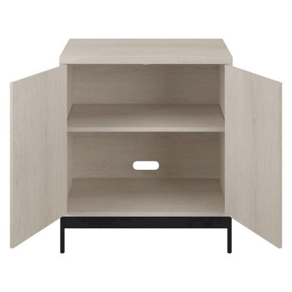 Whitman 28" Wide Rectangular Accent Cabinet in Alder White