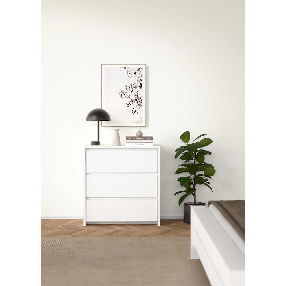 Next 31-inch Wide 3-Drawer Chest, White