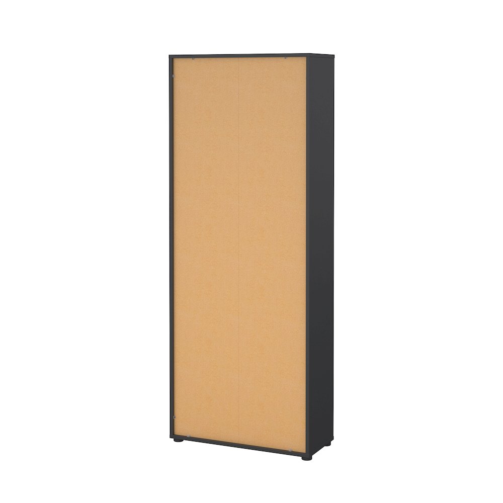 6 Shelf Boockase with 2 Doors, Home Office Storage