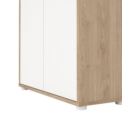 6 Shelf Boockase with 4 Doors, Home Office Storage