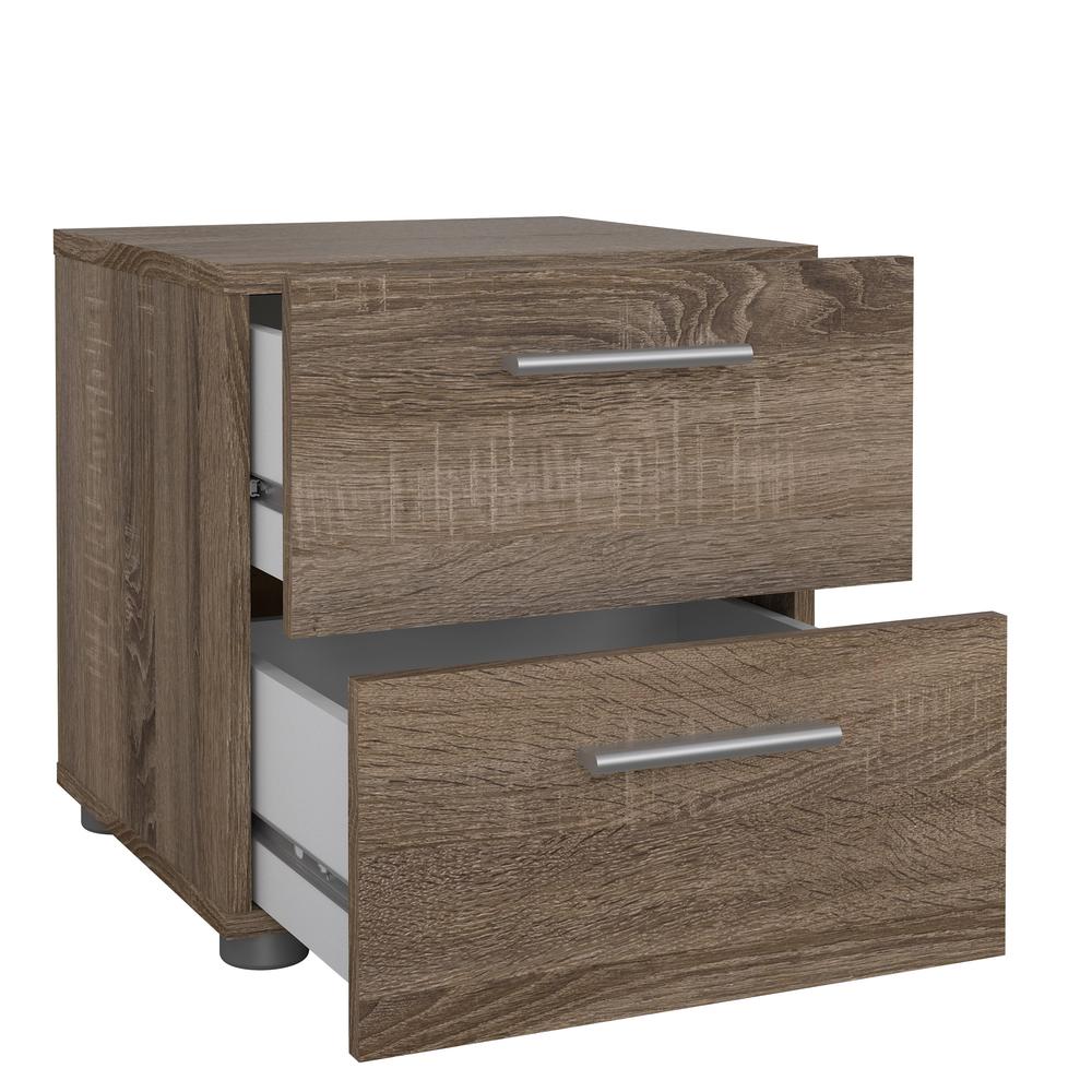 Stubbe 2 Drawer Nightstand, Truffle