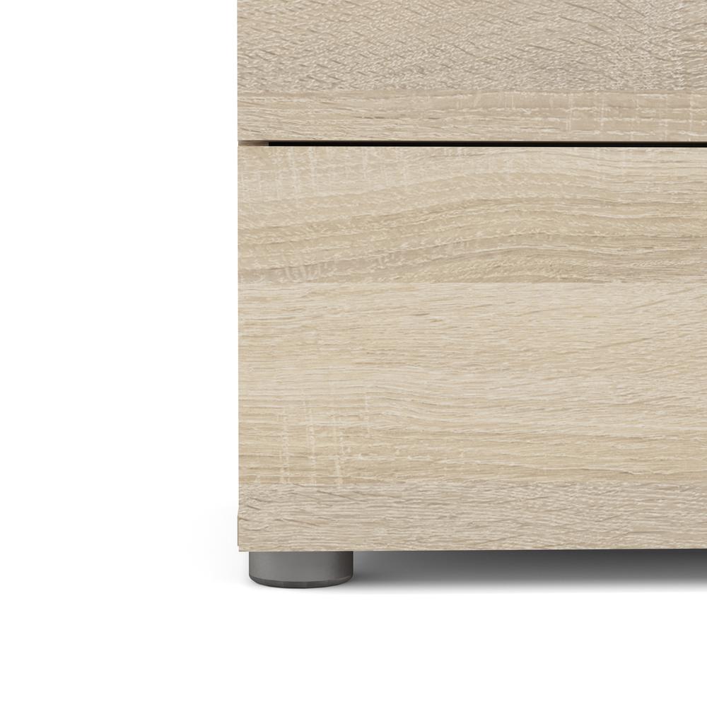 Austin 8 Drawer Double Dresser, Oak Structure