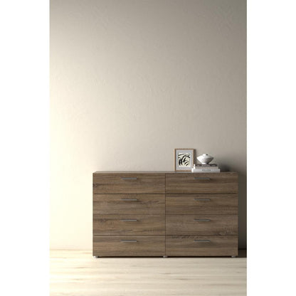 Austin 8 Drawer Double Dresser, Truffle Oak