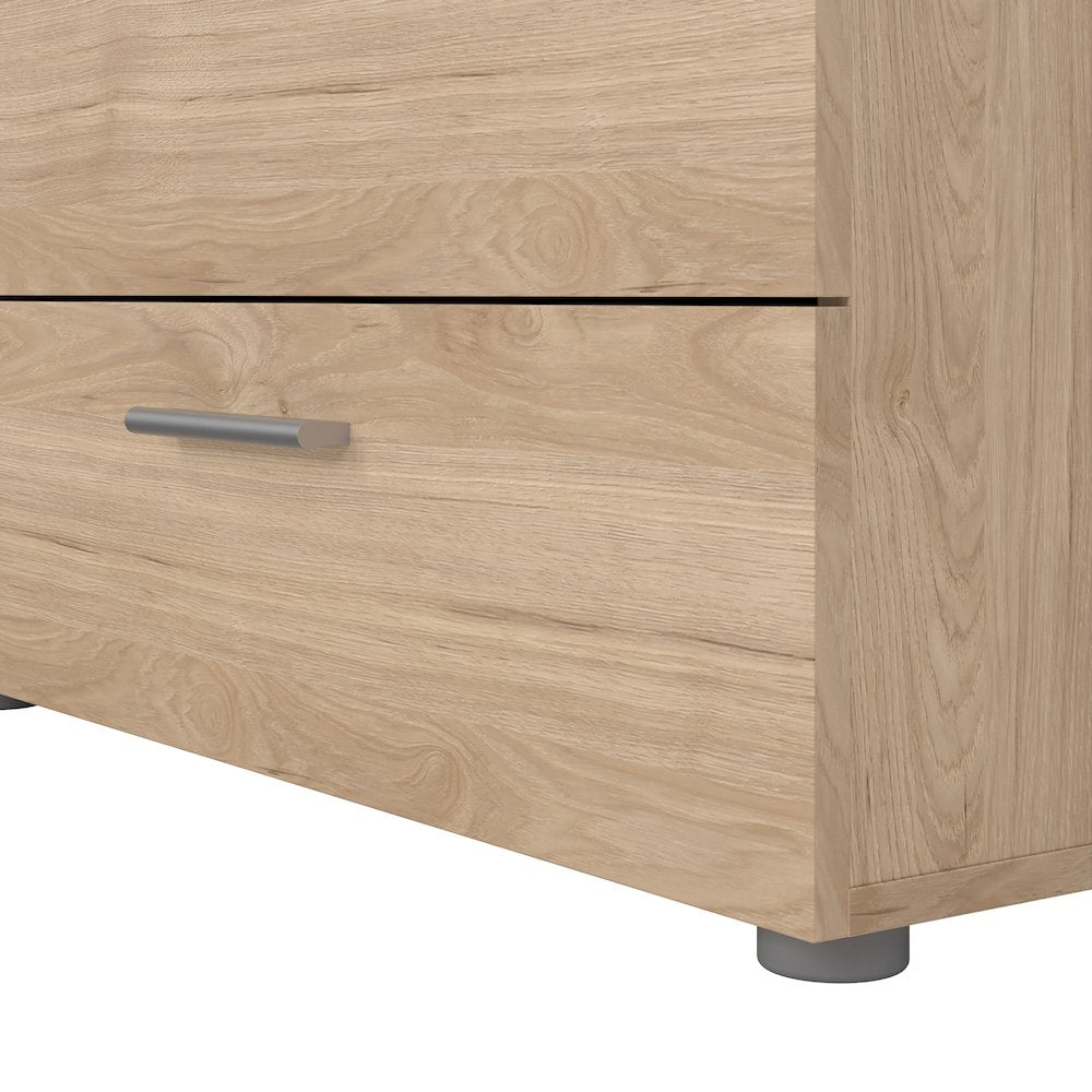 Pepe 8 Drawer Double Dresser, Jackson Hickory