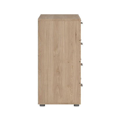 Pepe 8 Drawer Double Dresser, Jackson Hickory
