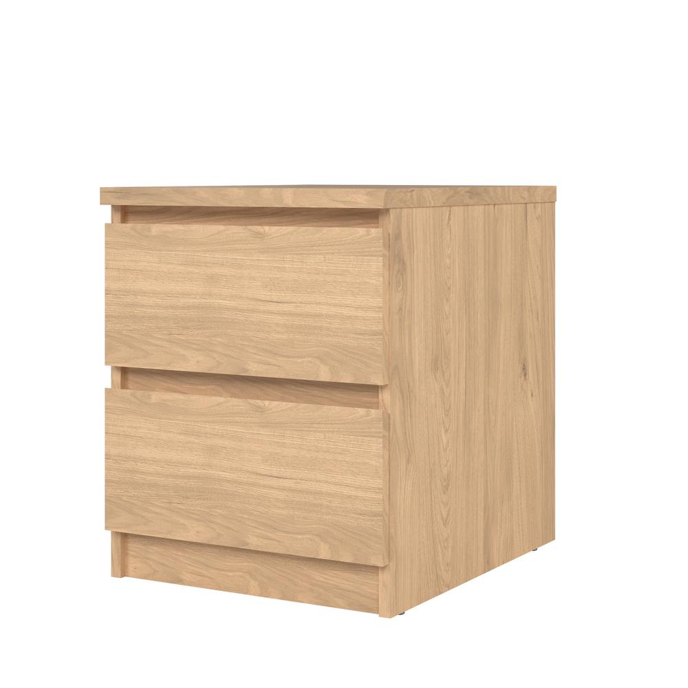 Scottsdale 2 Drawer Nightstand, Jackson Hickory