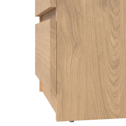 Scottsdale 2 Drawer Nightstand, Jackson Hickory