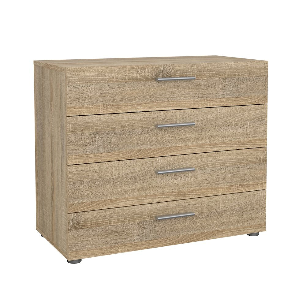 Austin 4 Drawer Chest, Oak Structure