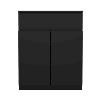 Scottsdale 1 Drawer, 2 Door Sideboard, Black Matte