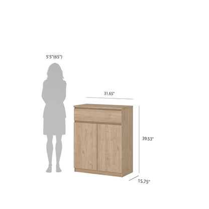 Scottsdale 1 Drawer, 2 Door Sideboard, Jackson Hickory