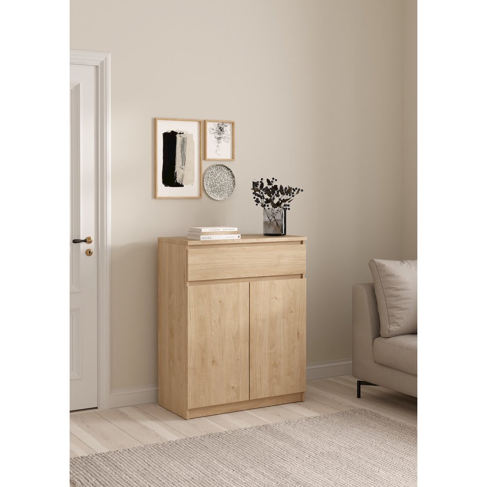 Scottsdale 1 Drawer, 2 Door Sideboard, Jackson Hickory