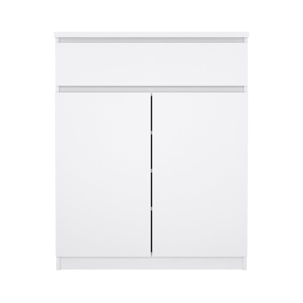 Scottsdale 1 Drawer, 2 Door Sideboard, White High Gloss