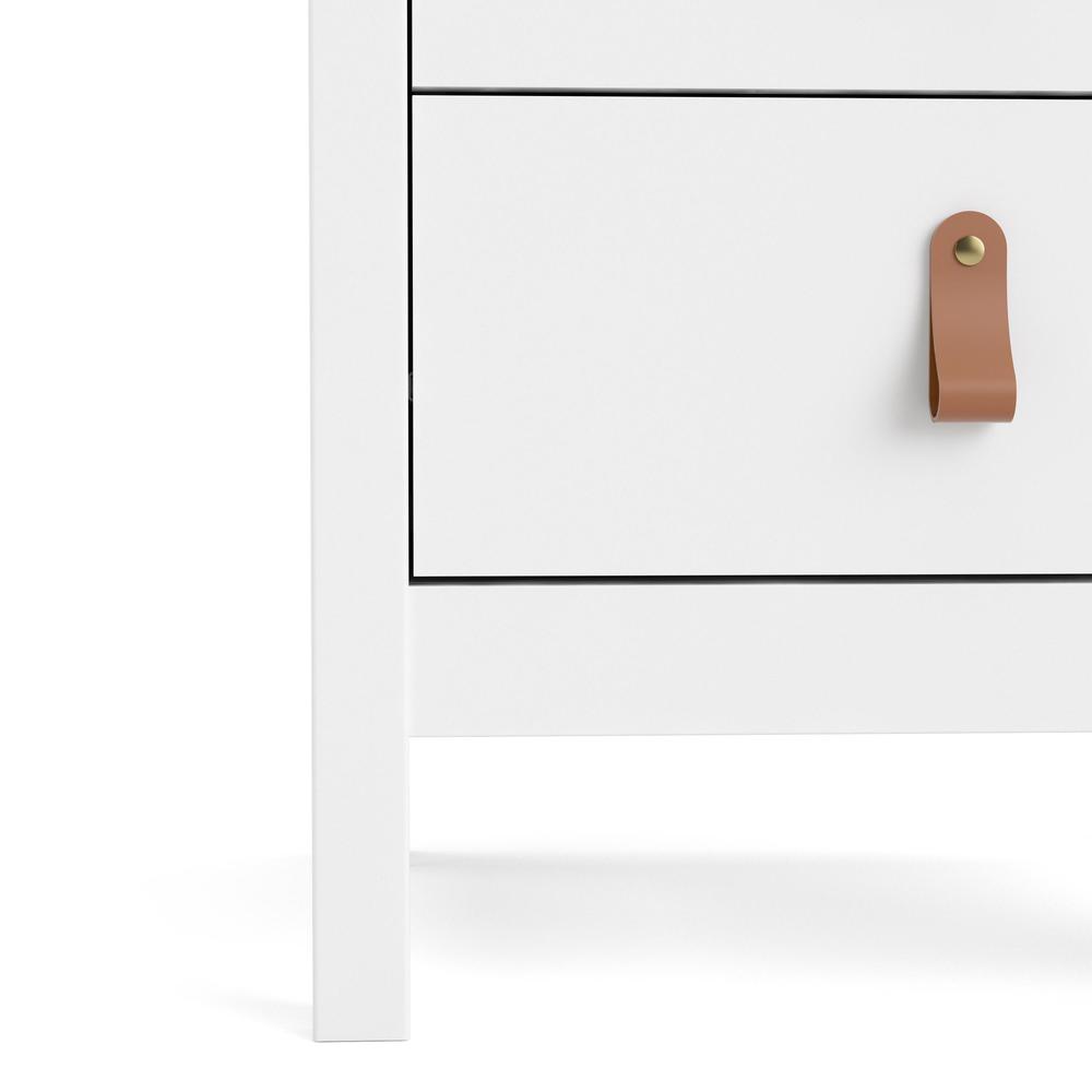 Madrid 2 Drawer Nightstand, White