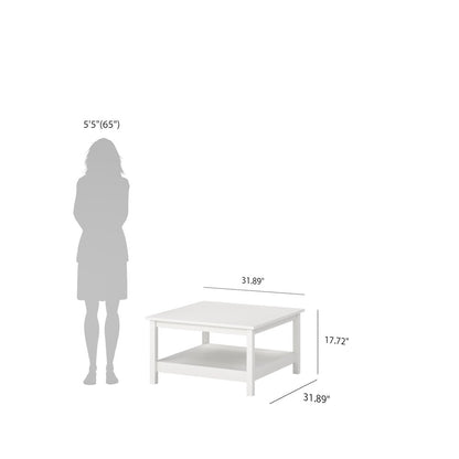 Madrid Coffee Table, White