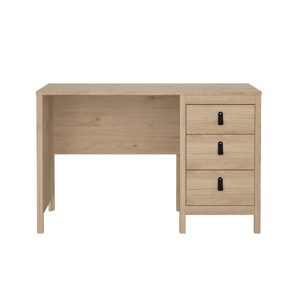 Home Office Writing Desk with 3 Storage Drawers
