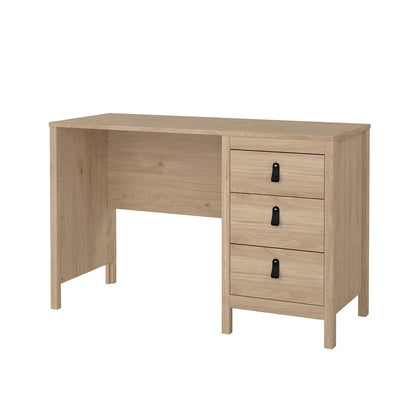Home Office Writing Desk with 3 Storage Drawers