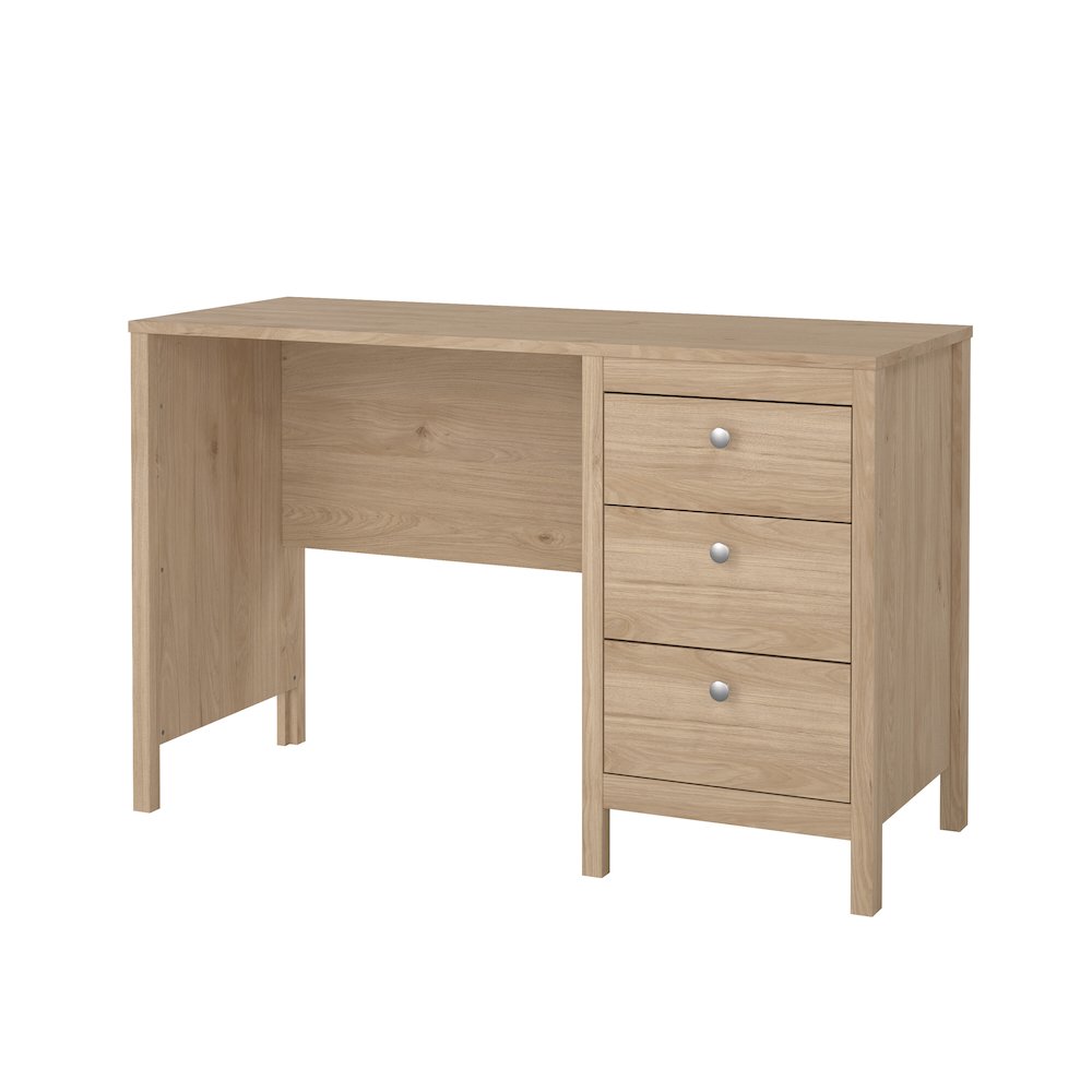 Home Office Writing Desk with 3 Storage Drawers